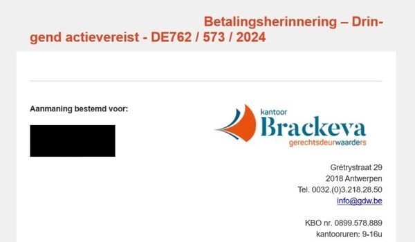 Hoofdding Brackeva